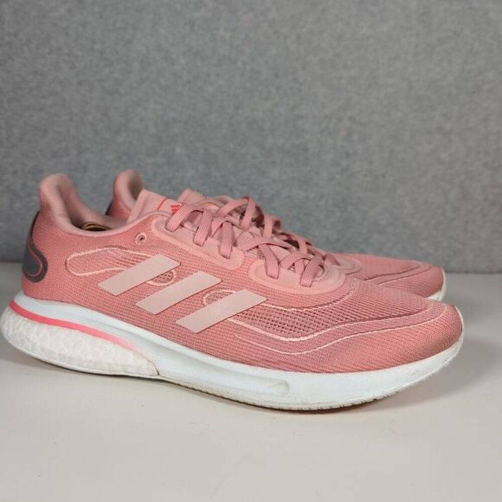 Adidas SUPERNOVA Womens Running Shoes 9.5 Glow Pink *READ